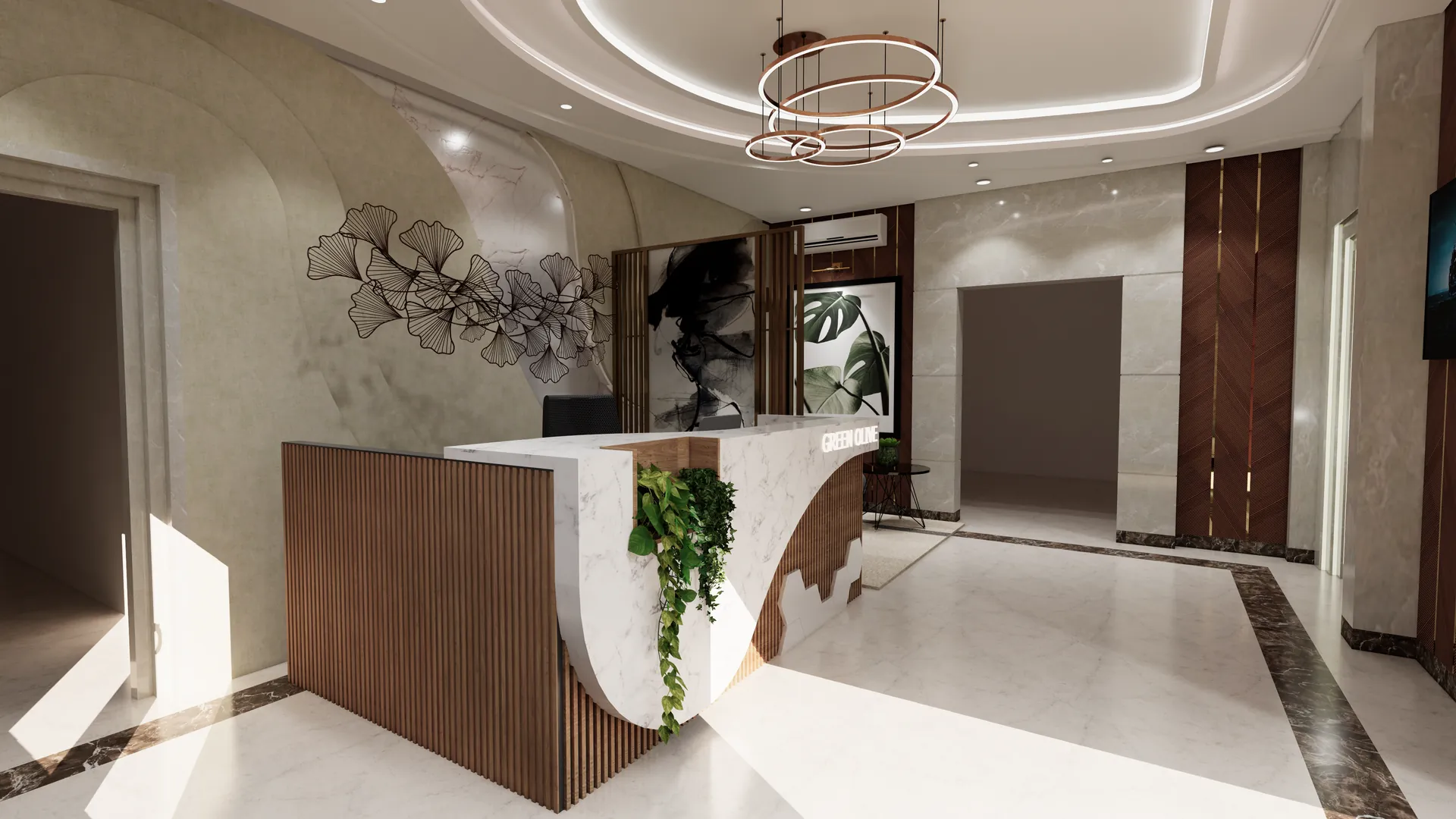 Ethereal Hotel lounge